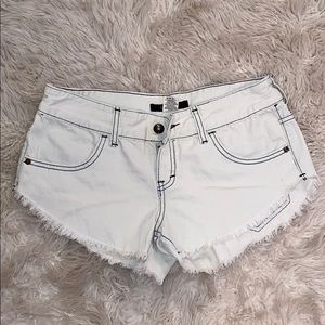 Billabong light wash shorts